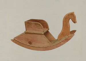 子供用ロッキングチェア 作： Alfred H. Smith