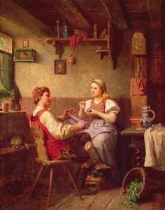 巻き毛 作： Alfred Hamacher