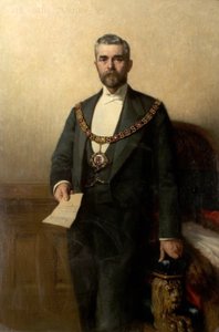 アルダーマンサージョンターベイ、Kt、1889 作： Alfred Hartley