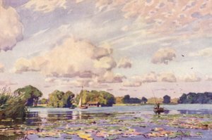 バートンブロード、ノーフォーク 作： Alfred Heaton Cooper