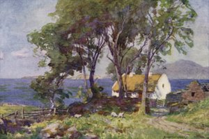 コテージバイザシー、レンヴィール 作： Alfred Heaton Cooper