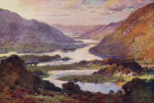 ケンメアロードからのキラーニー湖 作： Alfred Heaton Cooper