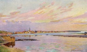 ラップランドのルレオ、鉄鉱石の輸出港 作： Alfred Heaton Cooper
