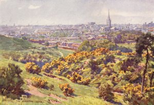 ノーフォーク、マウスホールドヒースのノーリッチ 作： Alfred Heaton Cooper