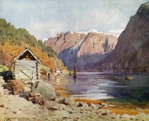 またはフィヨルド 作： Alfred Heaton Cooper