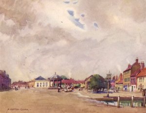 Swaffham Market Place、ノーフォーク