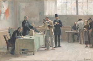ユニバーサルフランチャイズ、1888 作： Alfred Henri Bramtot