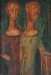 二元性、約。 1925～1930年。 作： Alfred Henry Maurer