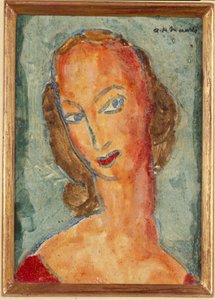 頭、1926 作： Alfred Henry Maurer