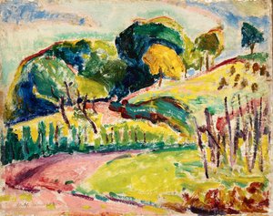 ヒルズ 作： Alfred Henry Maurer