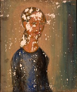 女性の肖像、1920～1925年。 作： Alfred Henry Maurer