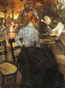 カフェ、1900年頃