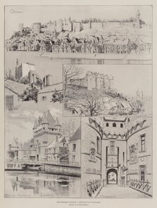 絵のように美しいフランス、トゥーレーヌ城