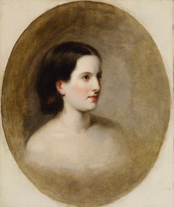 ジェーン・ブレッケンリッジの肖像画 作： Alfred Jacob Miller