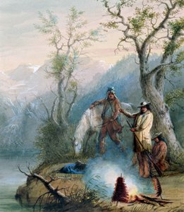 ハンプリブのロースト、1837年（紙の上の白で高まったトイレ）