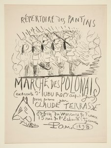操り人形のディレクトリ: ポーランドの行進曲 作： Alfred Jarry