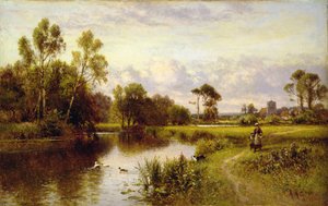ヨークシャー州サーズビー近郊 作： Alfred Jr. Glendening