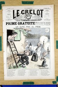 Le Grelot」の表紙、ナンバー718、Satirique en Colours 作： Alfred Le Petit