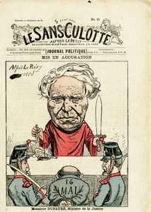 Le Sans-Panlotte」第10号「Satirique en Couleurs」の表紙。 作： Alfred Le Petit