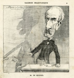 アルフレッド・ル・ペテ（1841-1909）が「ル・シャリヴァリ」に描いたイラスト 作： Alfred Le Petit