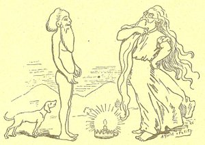 グロージャンのアルフレッド・ル・ペテ（1841-1909）とその治療法のイラスト 作： Alfred Le Petit