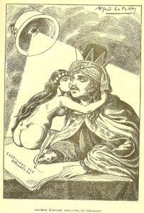 アルフレッド・ル・ペテ（1841-1909）のグロス・ジャンとその教区のイラスト