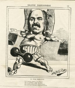 Le Charivari』に掲載されたアルフレッド・ル・ペテ（1841-1909）のイラスト 作： Alfred Le Petit