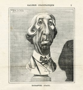 Le Charivari』に掲載されたアルフレッド・ル・ペテ（1841-1909）のイラスト 作： Alfred Le Petit