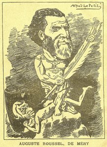 Gros-Jean et son cure』に掲載されているAlfred Le Petitty（1841-1909）のイラスト。 作： Alfred Le Petit