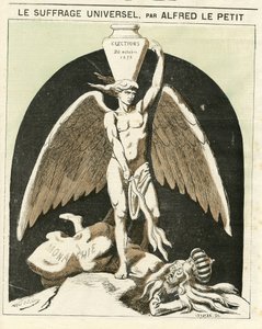 アルフレッド・ル・プティ（1841-1909）の『ル・グレロット』表紙用イラスト 作： Alfred Le Petit