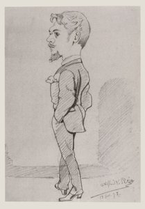 火星の肖像、1873 作： Alfred Le Petit