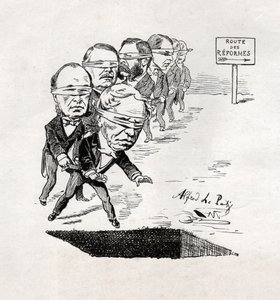Reformes en France.フランスの改革 作： Alfred Le Petit