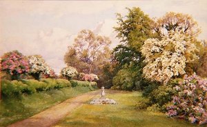 シャルムガーデン（水彩画） 作： Alfred Parsons