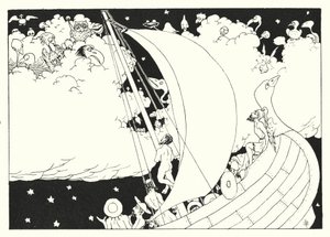 ルシアンの真実の歴史雲のカッコーランド（エングレーヴィング） 作： Alfred Payne Garnett
