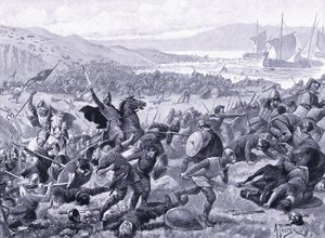 AD937年のブルナンバーグの大決戦 作： Alfred Pearse