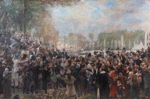 1789 年、1893 年の三部会の 100 周年を祝う。 作： Alfred Philippe Roll