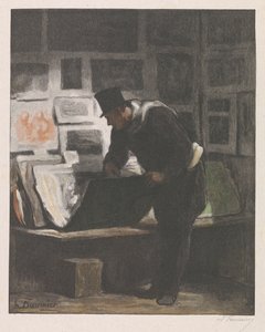 版画コレクター ラマトゥール・デスタンプ 作： Alfred Prunaire (signed by artist)