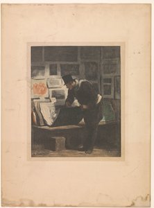版画コレクター ラマトゥール・デスタンプ 作： Alfred Prunaire
