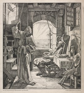 Dance of Death: 友としての死 作： Alfred Rethel
