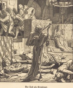 デス・アズ・ストラングラー 作： Alfred Rethel