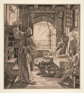 友としての死 作： Alfred Rethel