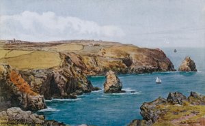 ボスキャッスル、ウィラパークPから海岸 作： Alfred Robert Quinton