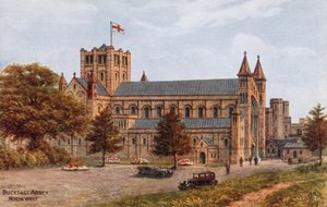バックファスト修道院、北西 作： Alfred Robert Quinton