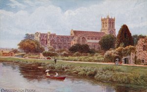 クライストチャーチ修道院 作： Alfred Robert Quinton