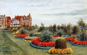 クラレンスガーデンズ、サウスシー 作： Alfred Robert Quinton