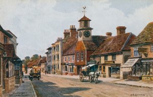 ハイストリート、シュタイニング、サセックス 作： Alfred Robert Quinton