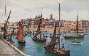 マーゲート、港から 作： Alfred Robert Quinton