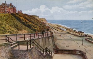 坂からの遊歩道、クローマー 作： Alfred Robert Quinton