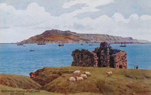サンズフット城とポートランド、ウェイマス 作： Alfred Robert Quinton