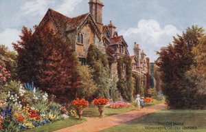コテージ、ウスターカレッジ、オックスフォード 作： Alfred Robert Quinton